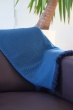 Cashmere accessori cocooning erable 130 x 190 blu 130 x 190 cm