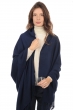 Cashmere accessori scialli niry blu navy 200x90cm
