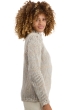 Cashmere cashmere donna collo alto toxane flanella chine cammello natural ecru 2xl