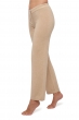 Cashmere cashmere donna pantaloni leggings malice natural beige m