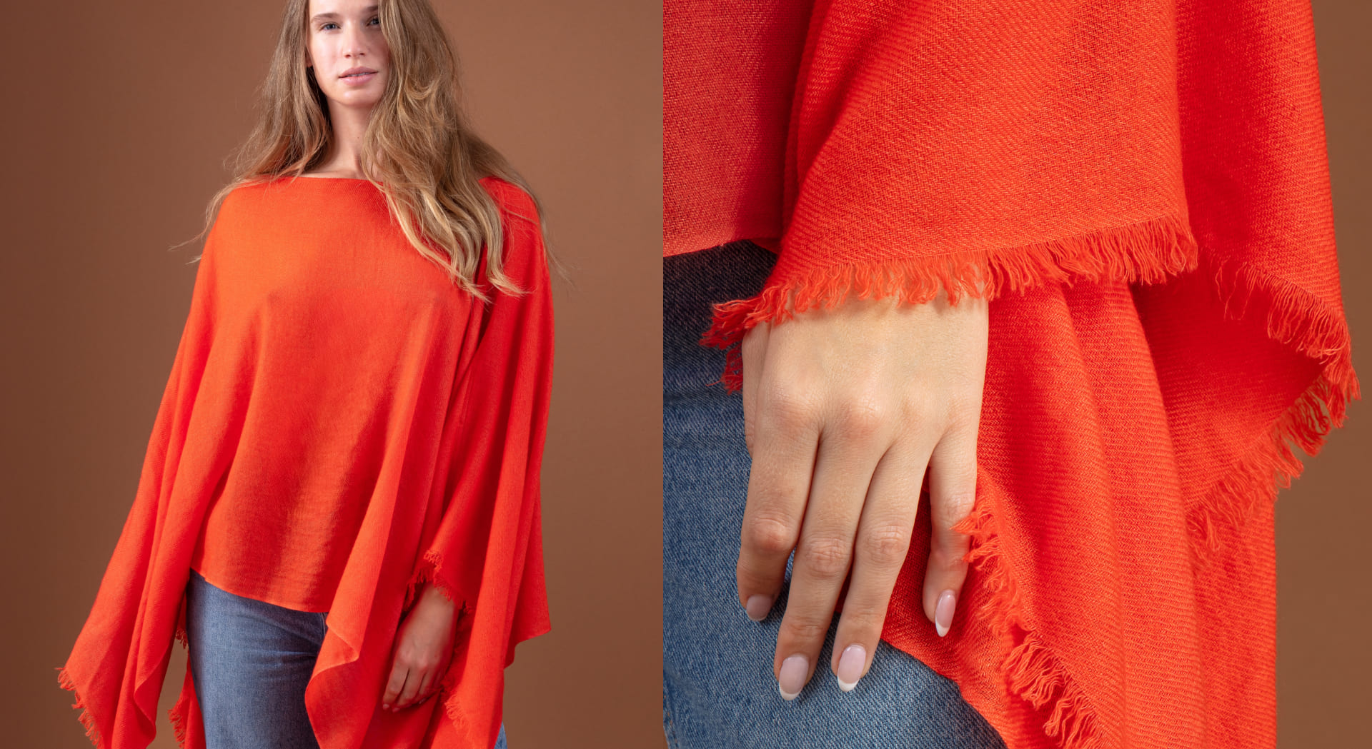 IL PONCHO <br />
IN CASHMERE