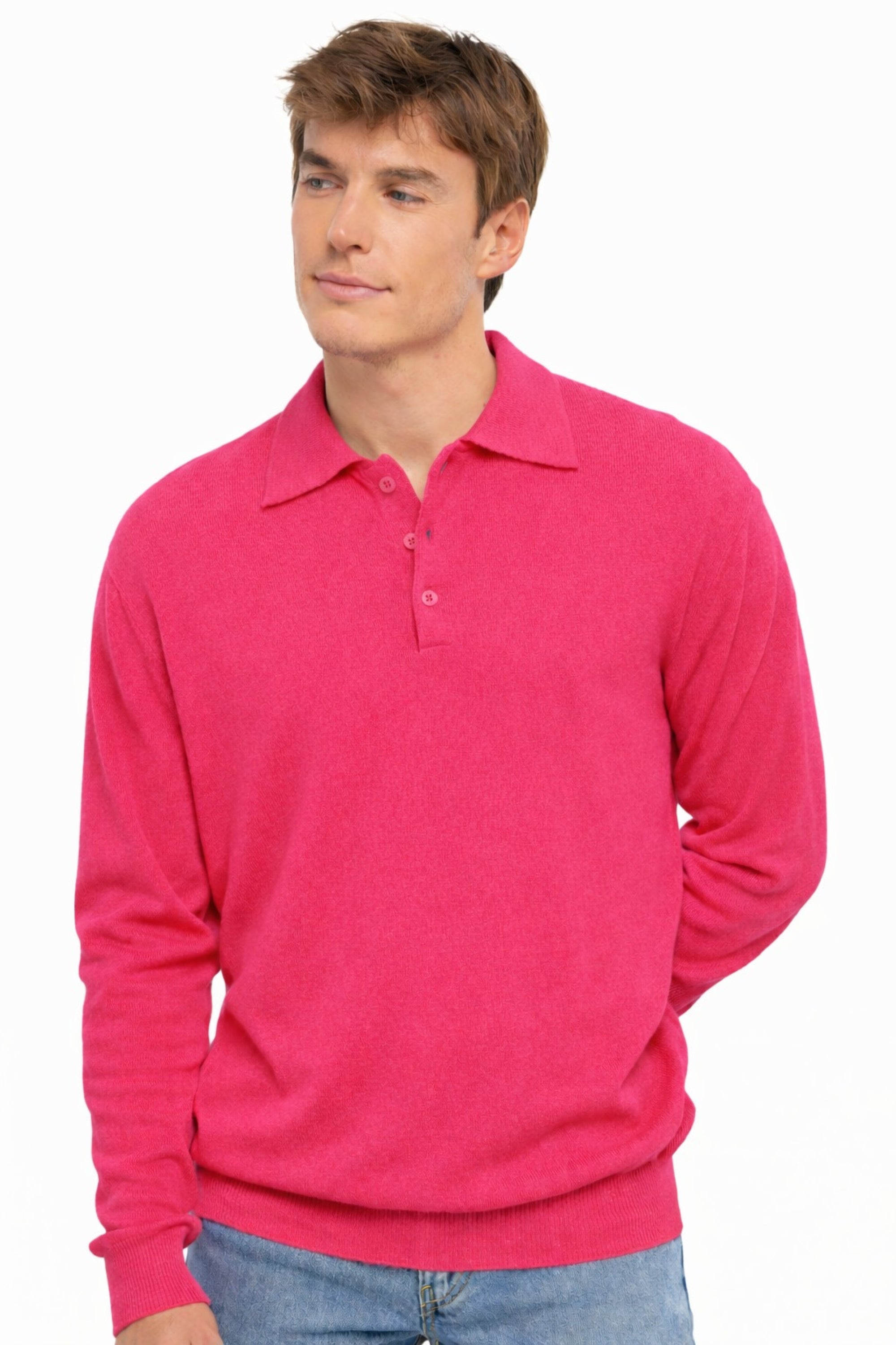 Alexandre in cashmere uomo - ribes rosso - Mahogany