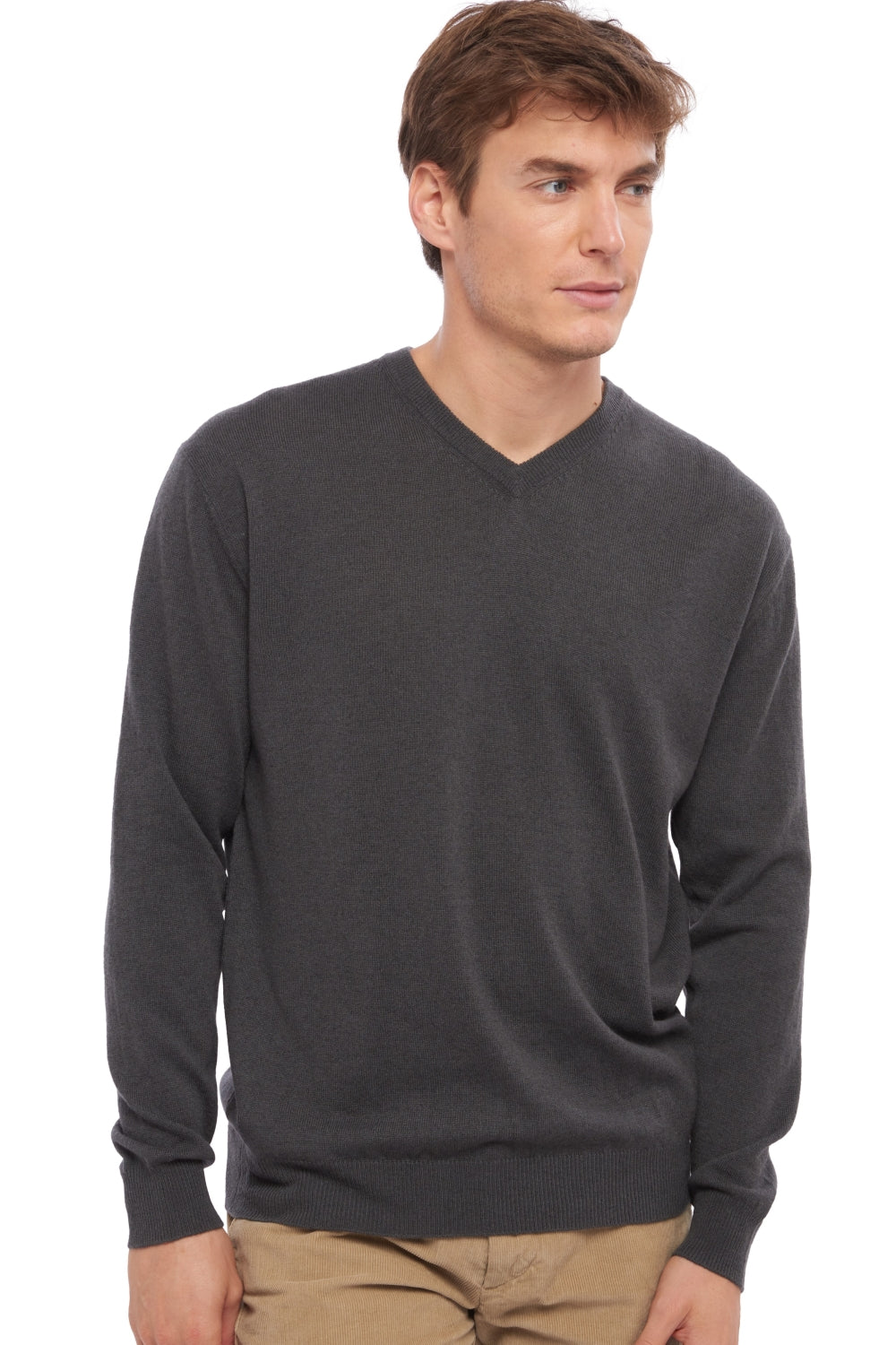 Gaspard in cashmere uomo - antracite - Mahogany