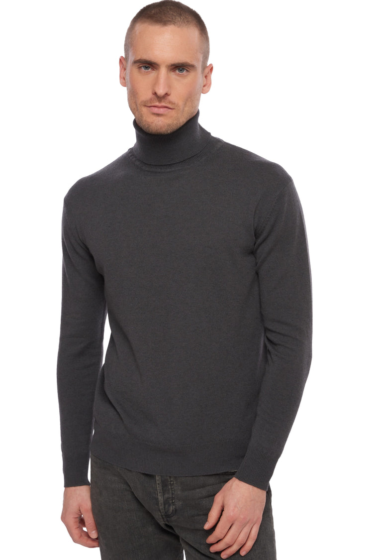 Edgar in cashmere uomo - antracite - Mahogany
