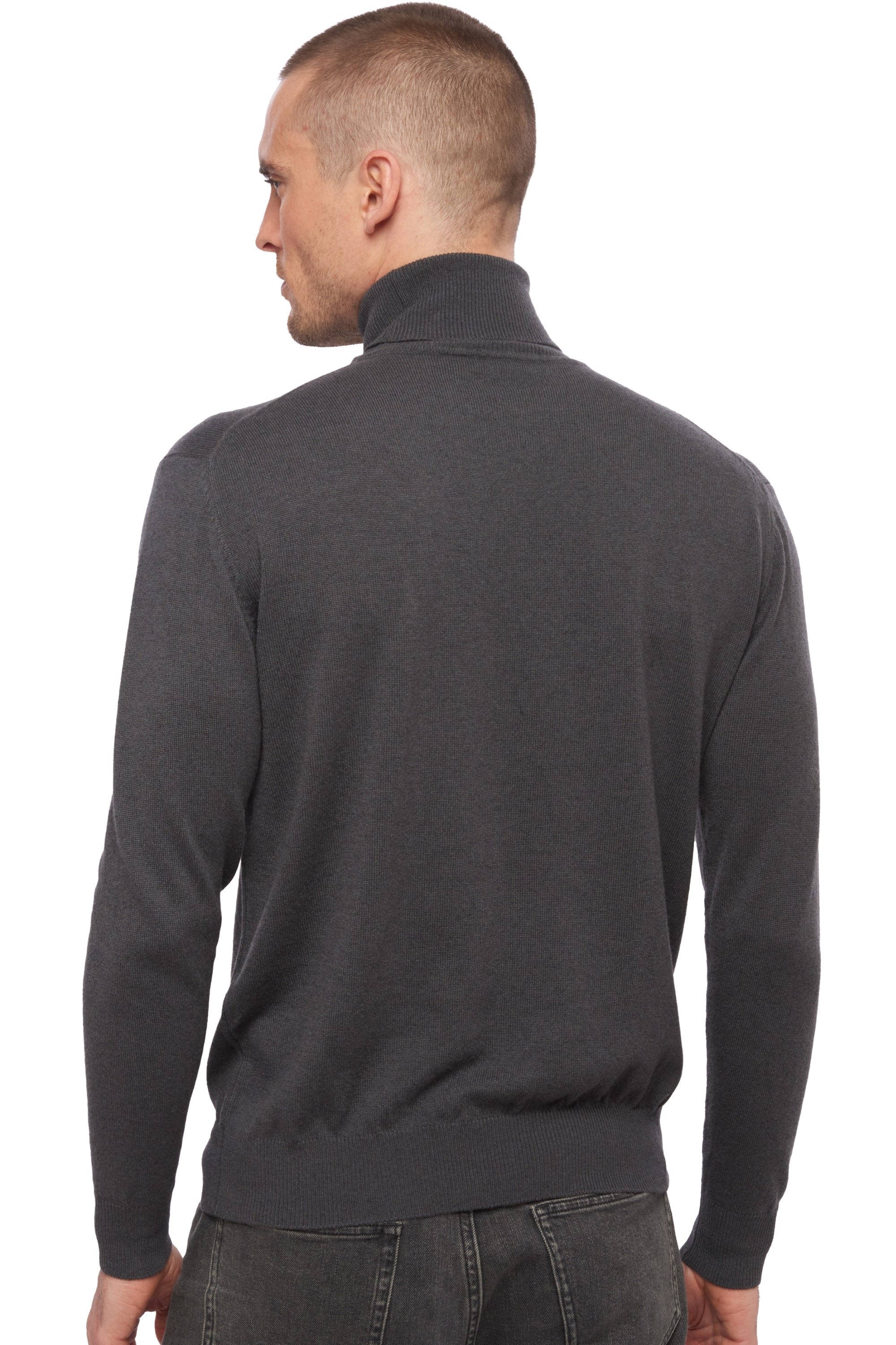 Edgar en cachemire homme - Vue 1 - anthracite - Mahogany