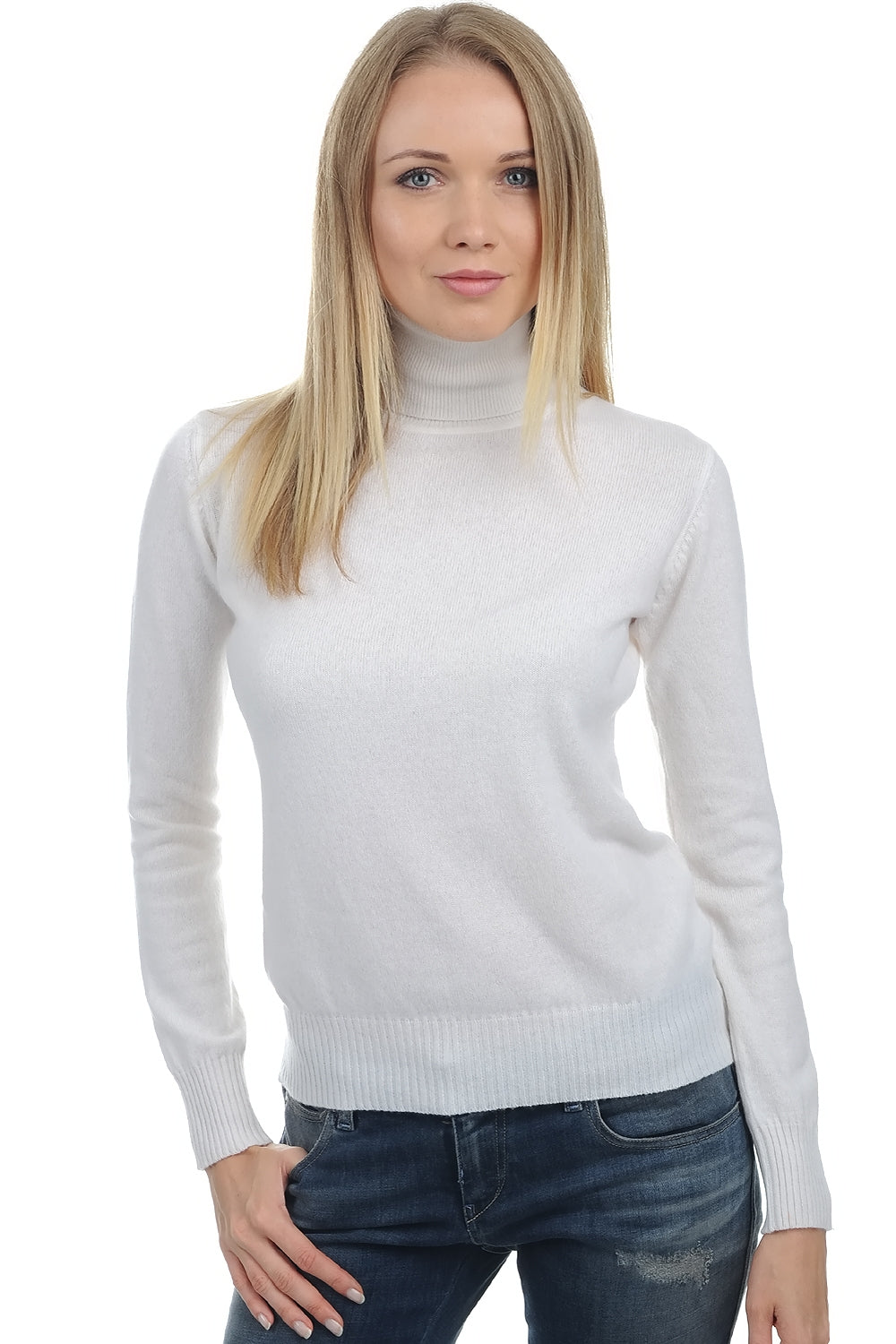 Lili in cashmere donna - bianco avorio - Mahogany