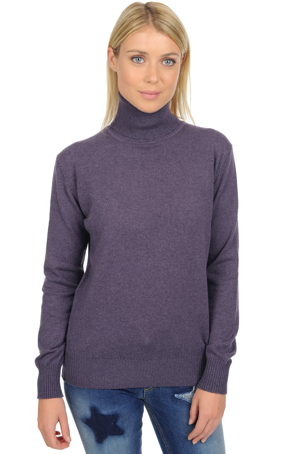 Lili in cashmere donna - mora - Mahogany