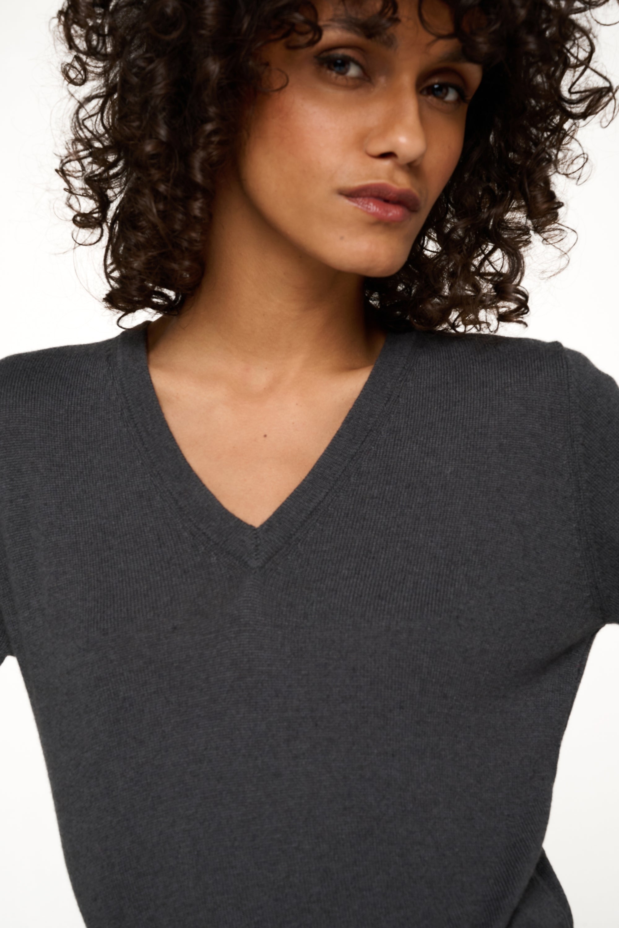 Emma in cashmere donna - Vista 2 - antracite - Mahogany