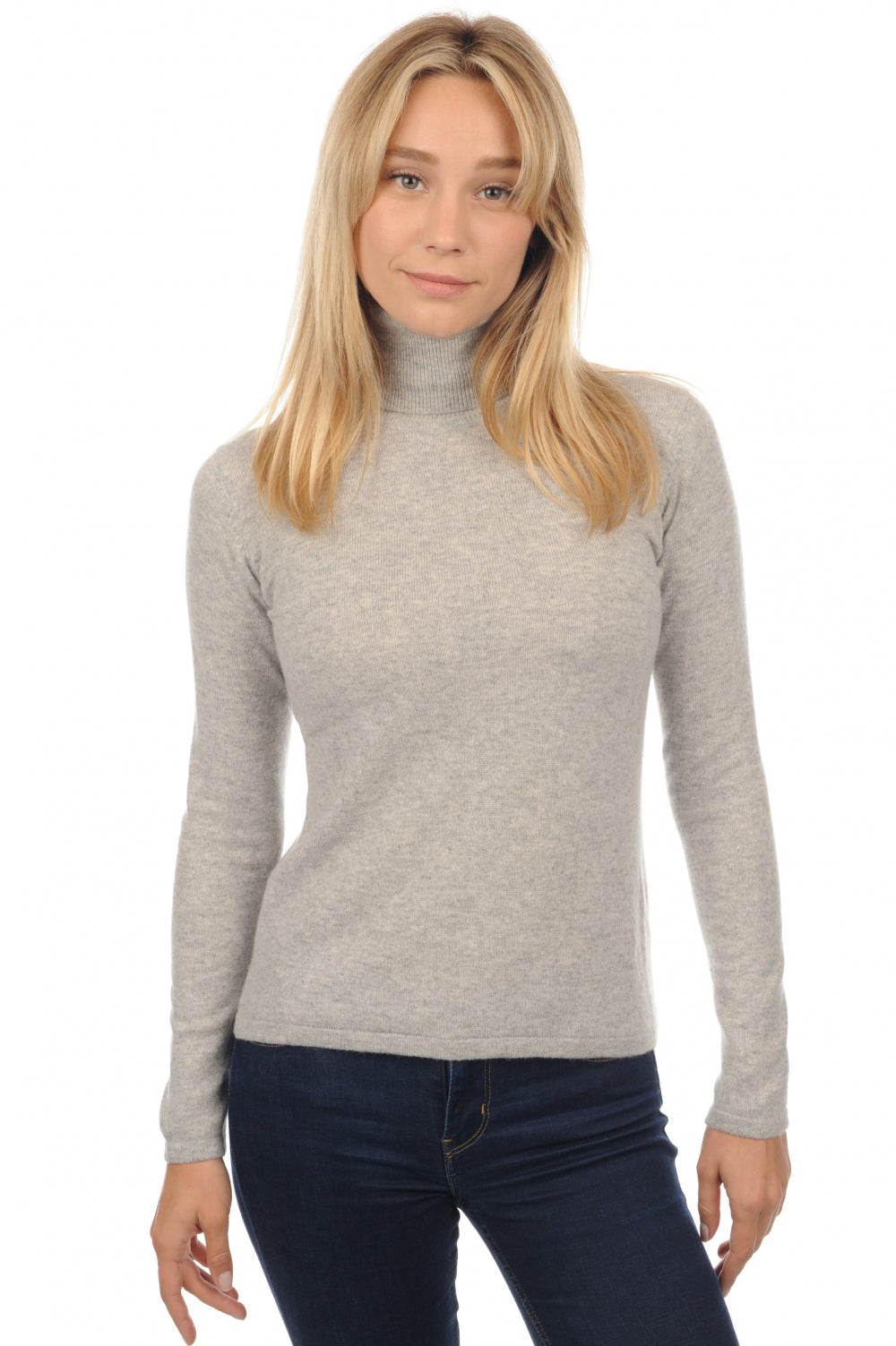 Jade in cashmere donna - flanella chiné - Mahogany