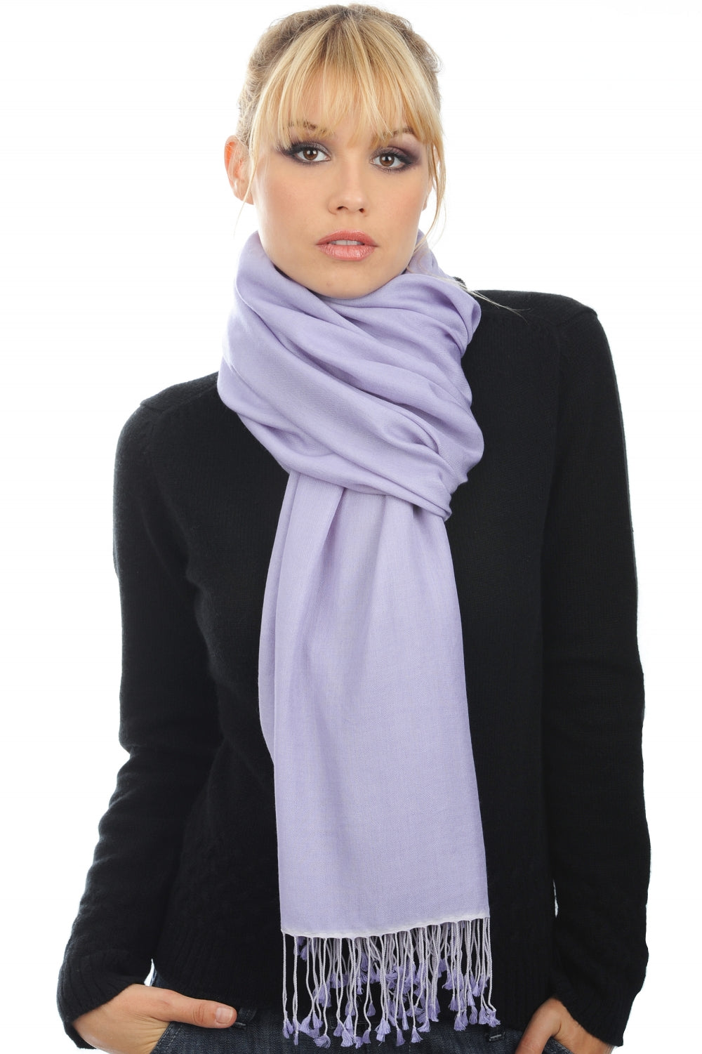 Platine in cashmere e seta misto - parma grigio - Mahogany