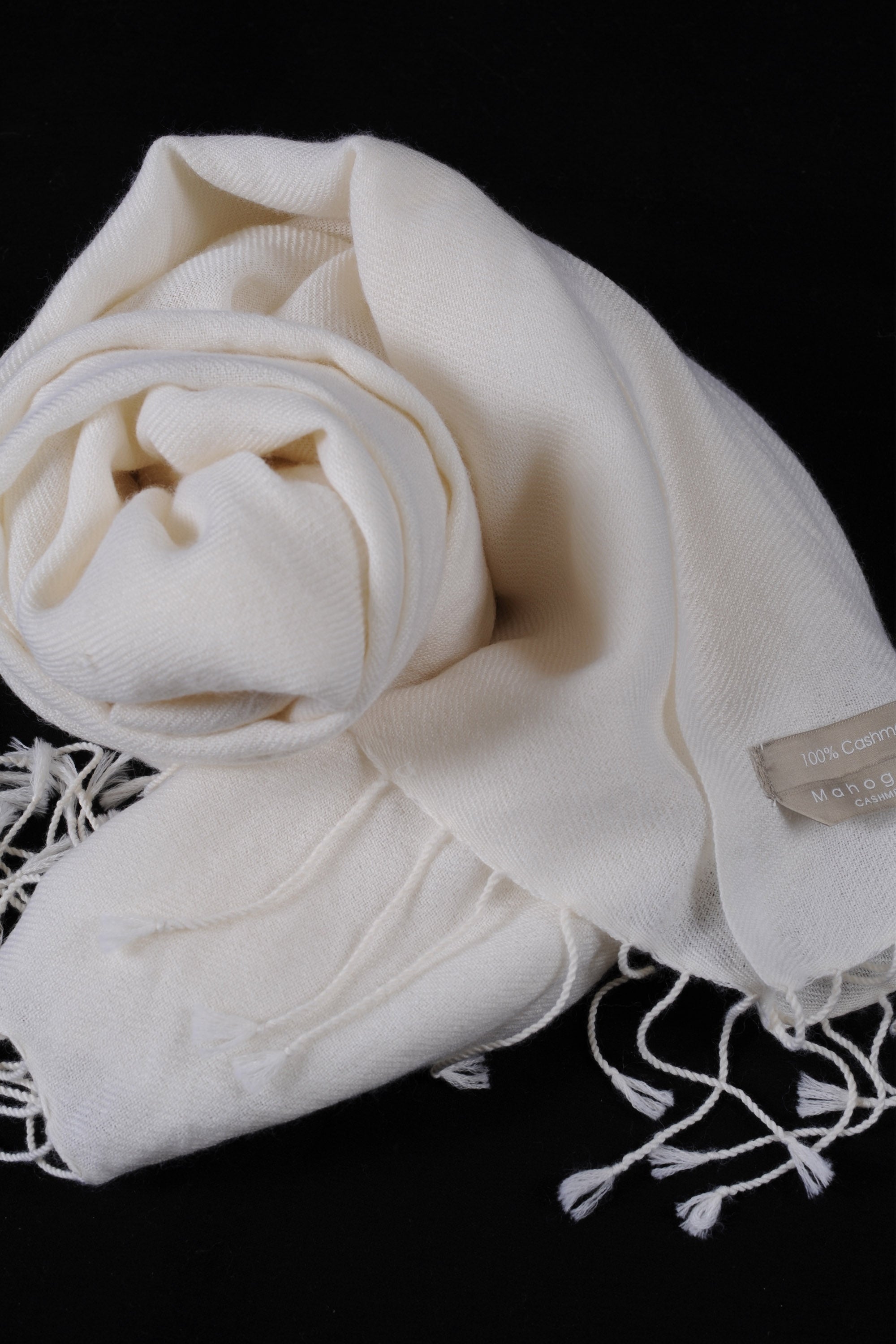 Diamant in cashmere misto - milk - Mahogany