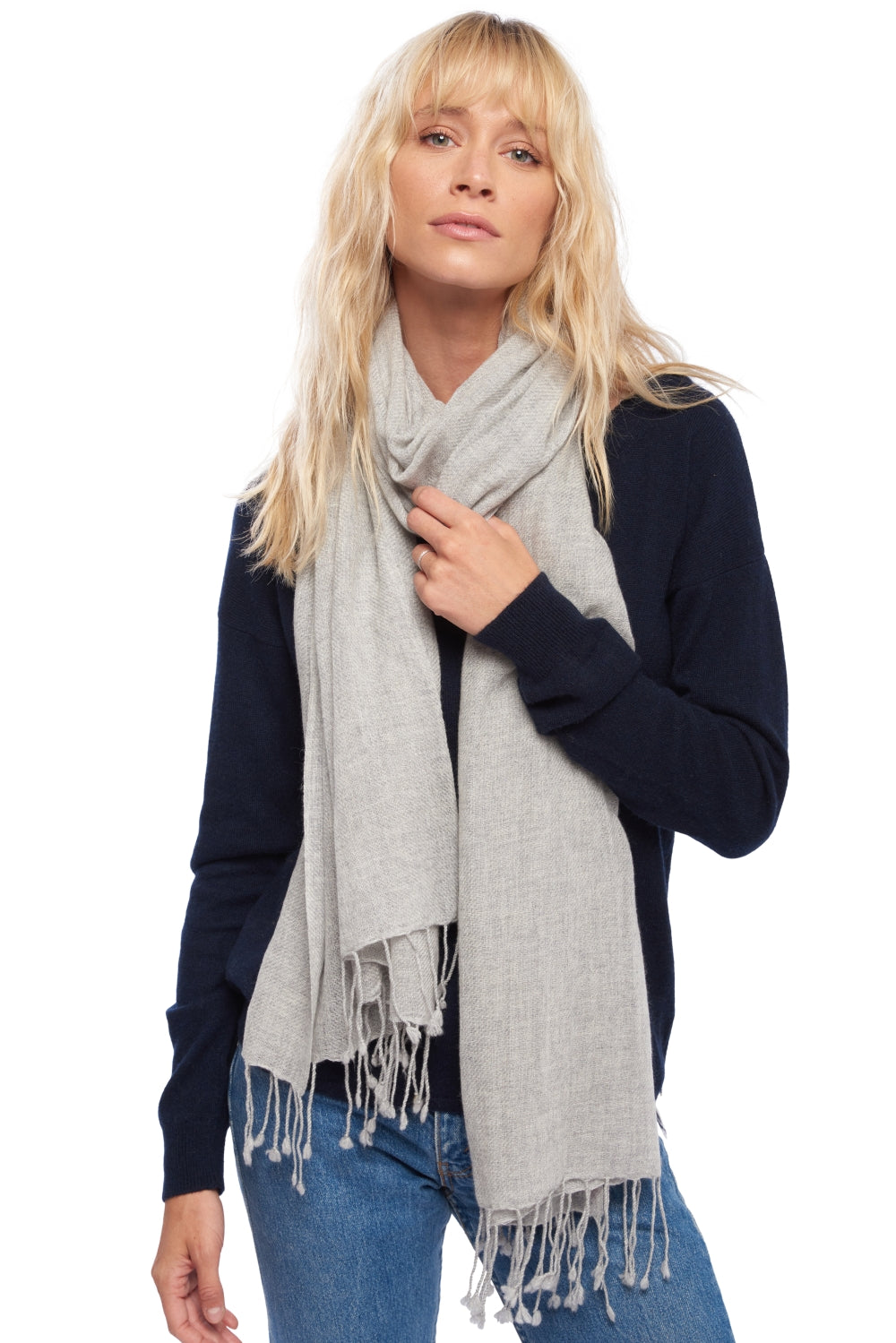Diamant in cashmere misto - flanella chiné - Mahogany