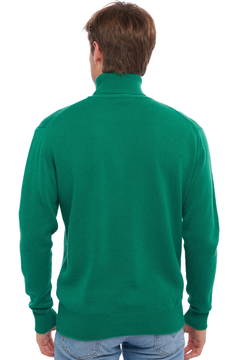 Edgar 4F en cachemire homme - Vue 1 - vert anglais - Mahogany