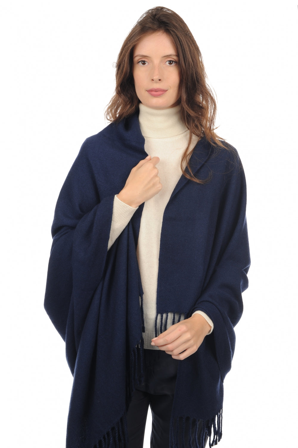 Niry in cashmere donna - blu marino - Mahogany