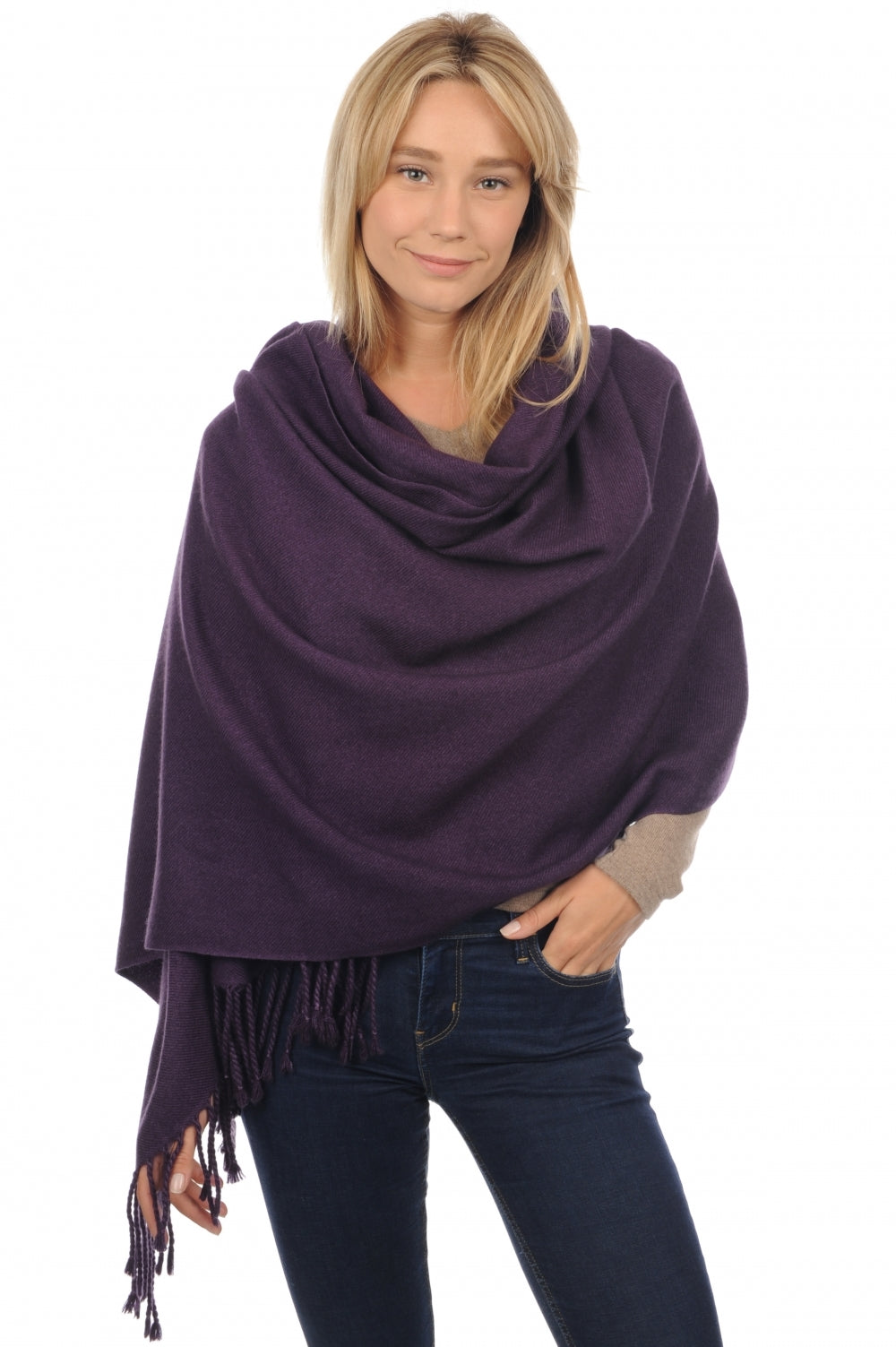 Niry in cashmere donna - mora - Mahogany