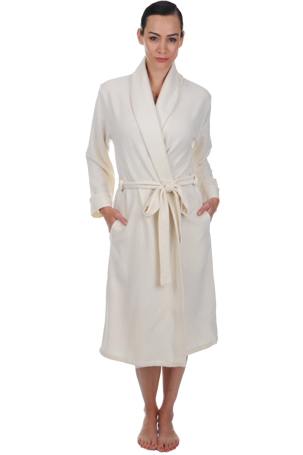 Mylady in cashmere donna - écru - Mahogany