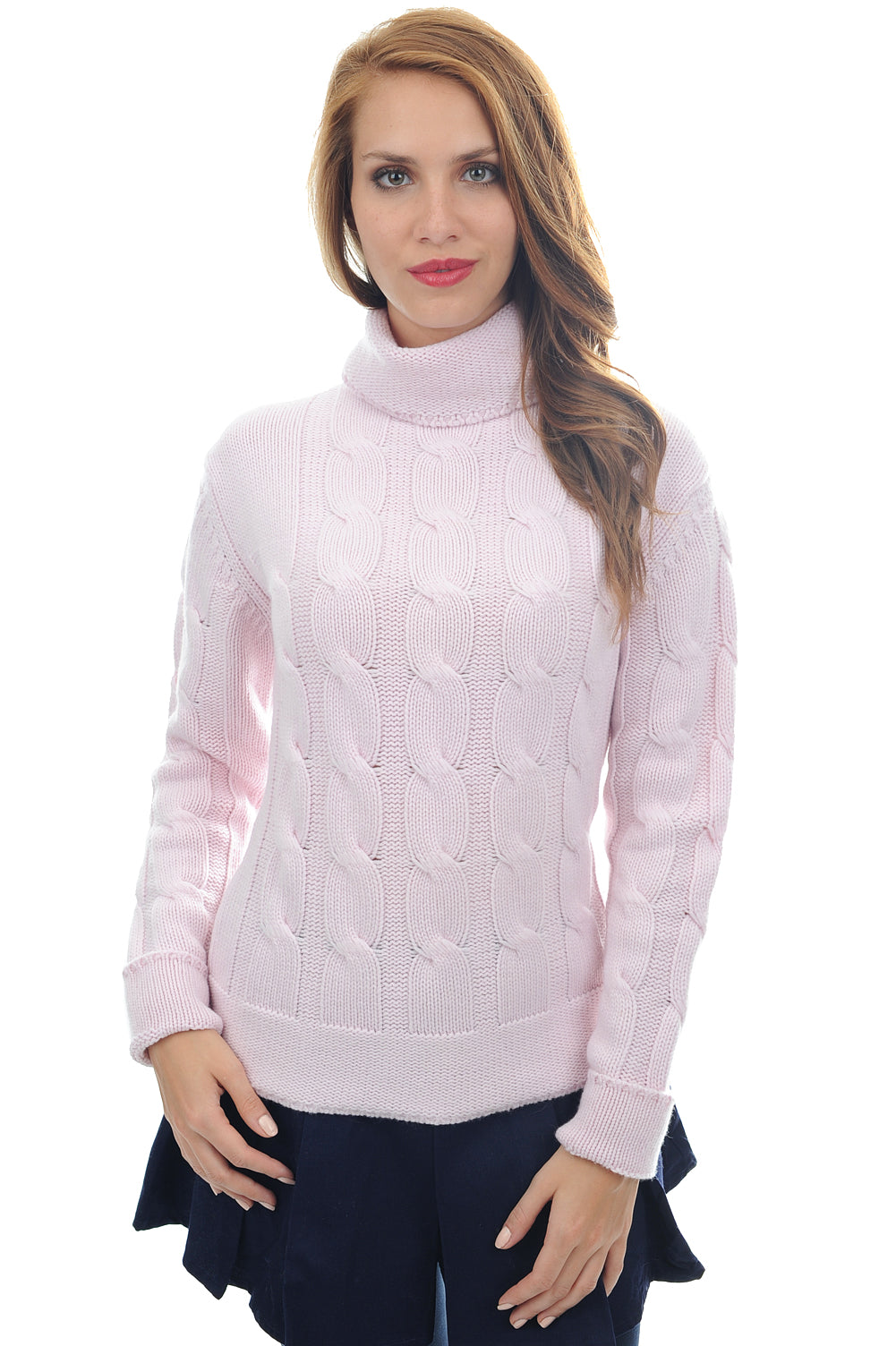 Blanche in cashmere donna - rosa pallido - Mahogany