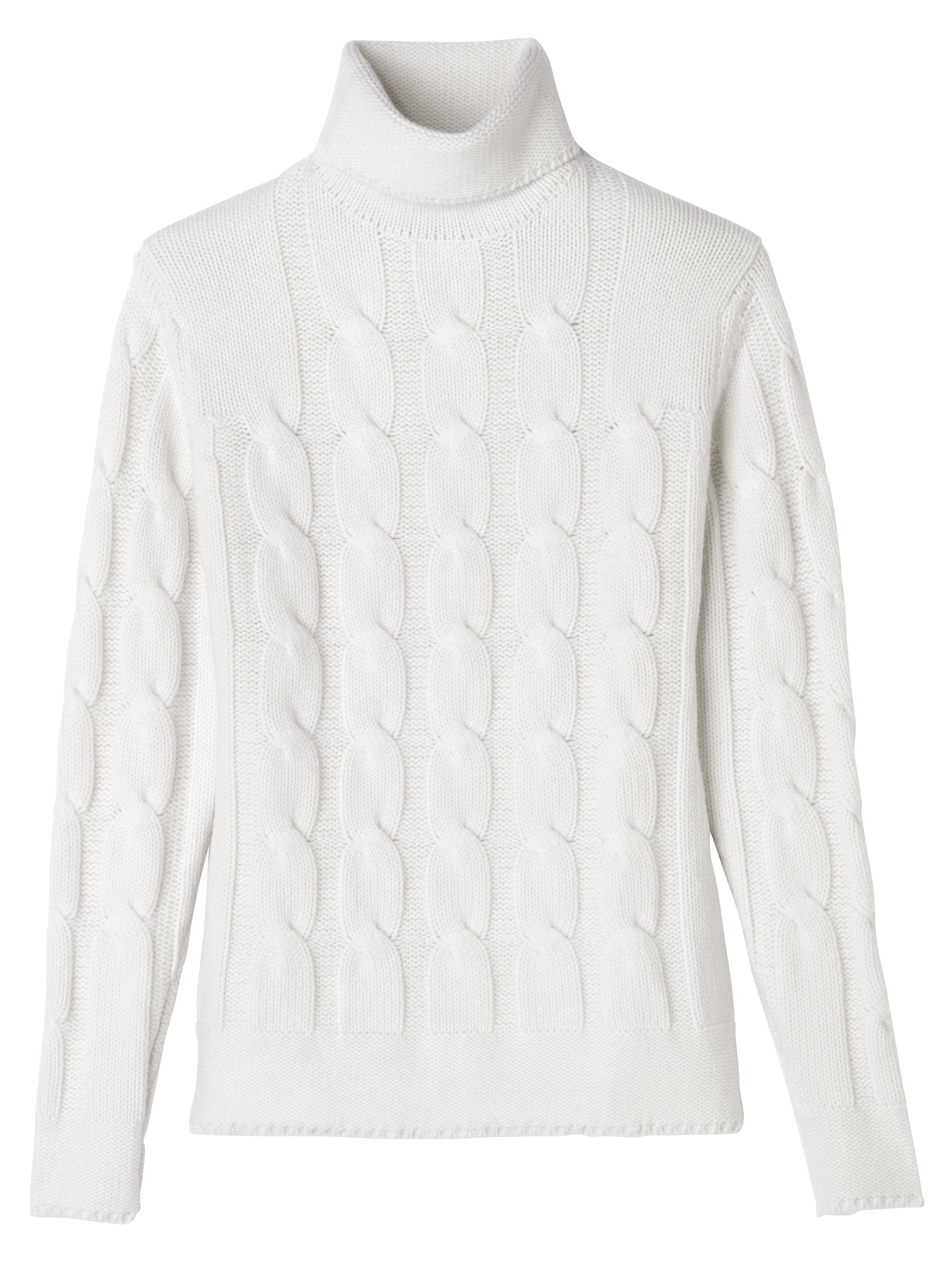 Blanche in cashmere da donna - bianco avorio - Mahogany