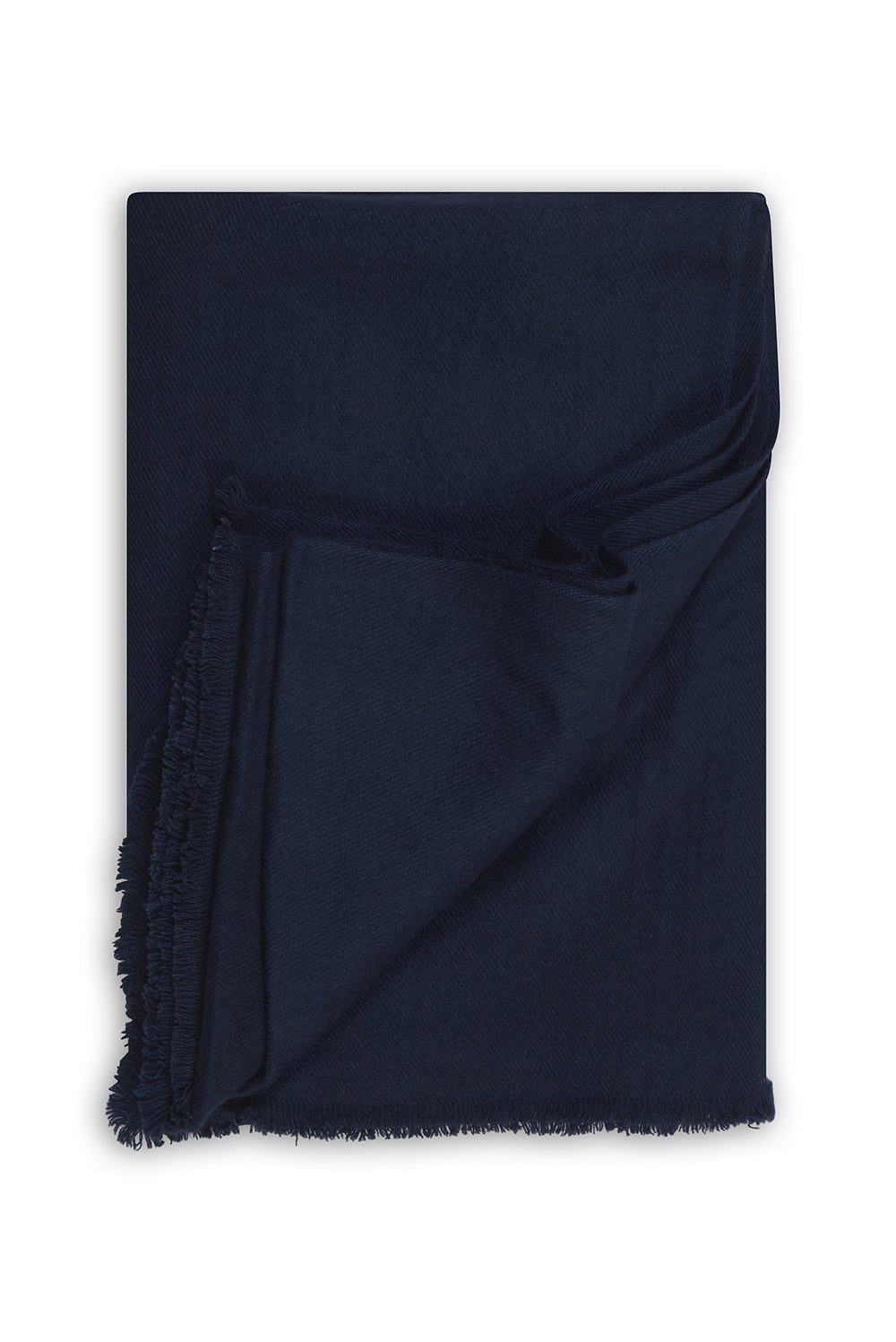 Toodoo Plain L in cashmere misto - blu marino - Mahogany