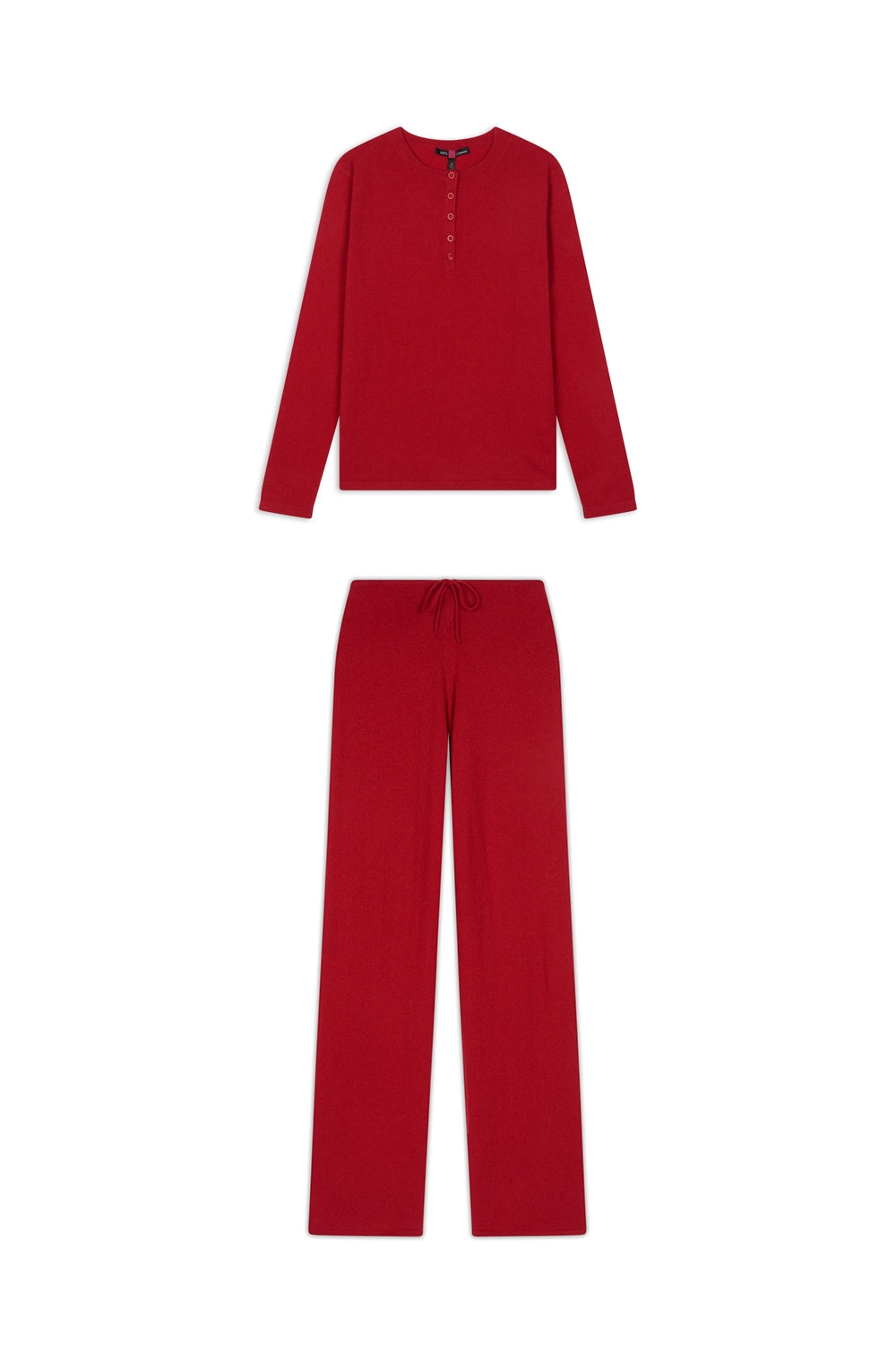 Loan in cashmere donna - rosso velluto - Mahogany
