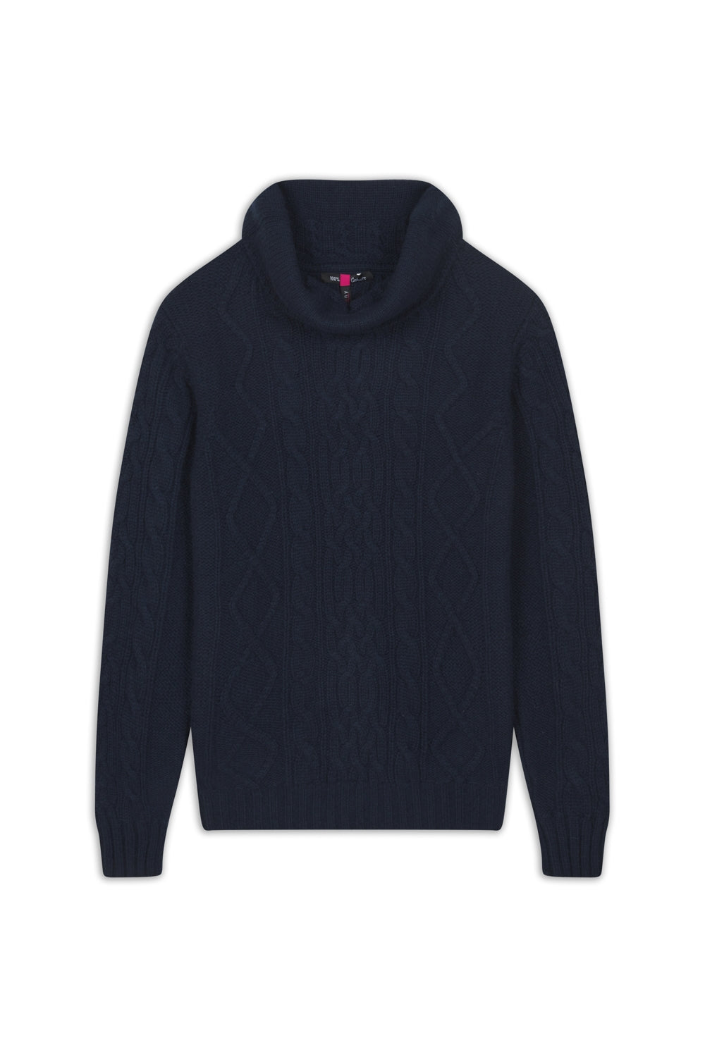 Wynona in cashmere donna - blu marino scuro - Mahogany