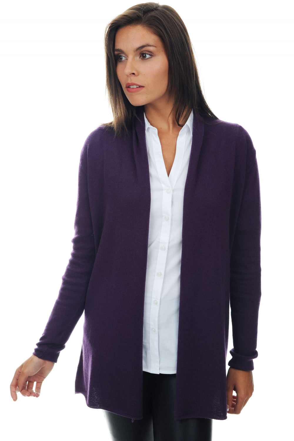 Pucci in cashmere donna - prugna - Mahogany