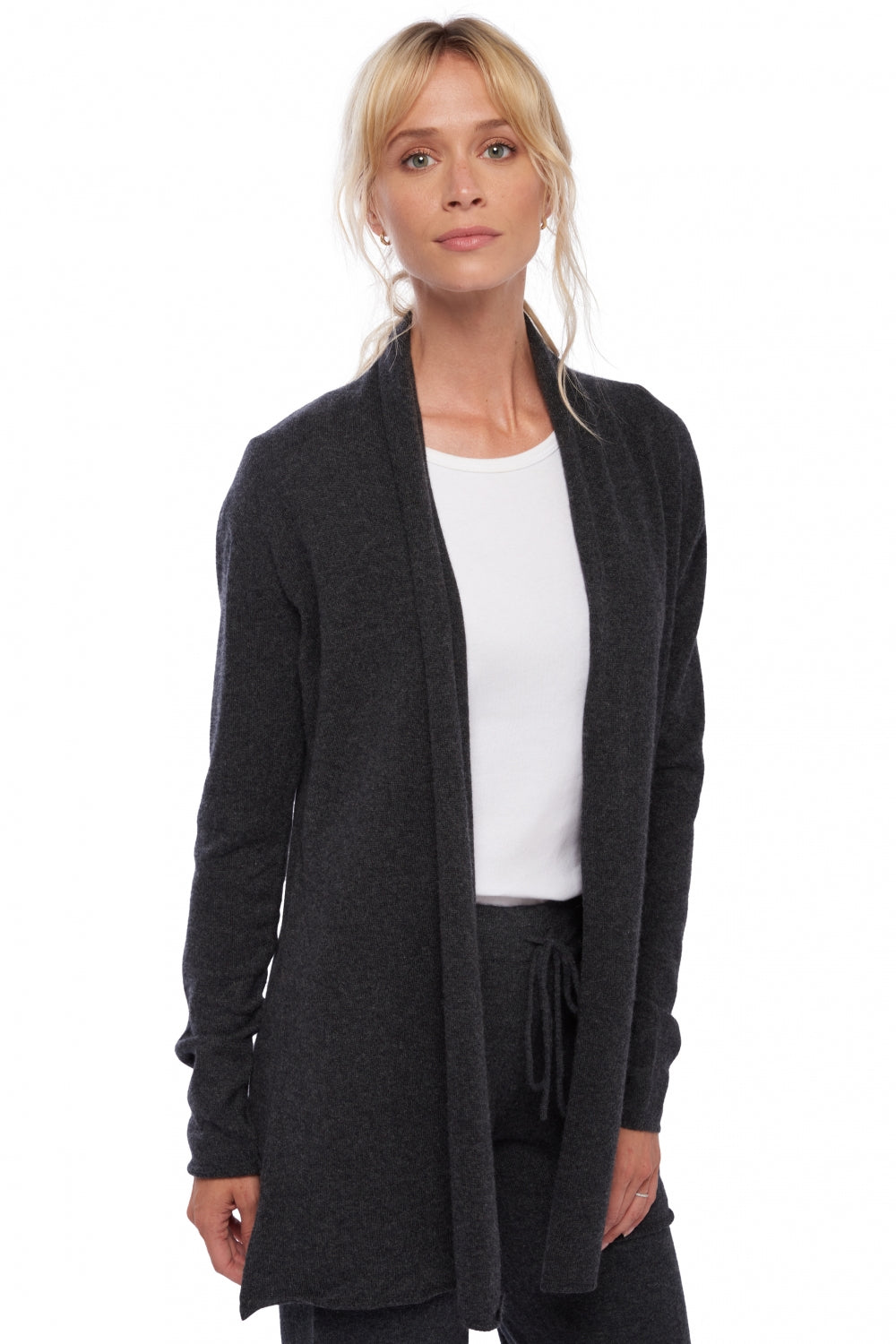 Pucci in cashmere donna - antracite chiné - Mahogany