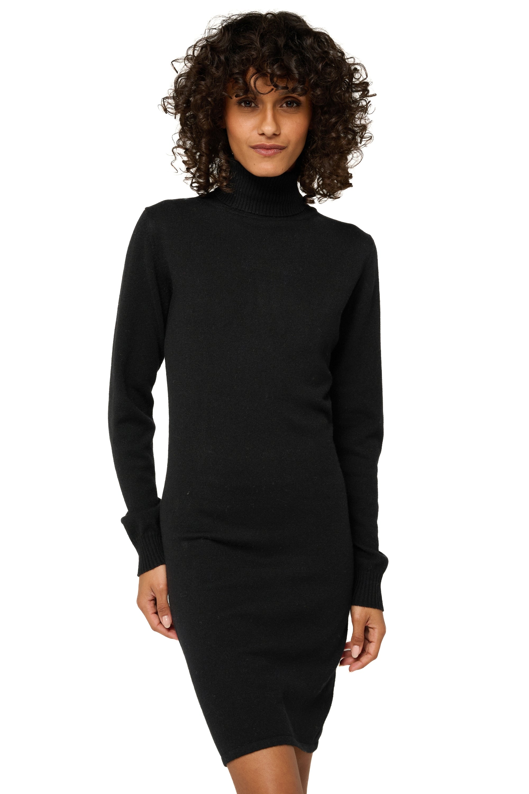 Abie in cashmere donna - nero - Mahogany