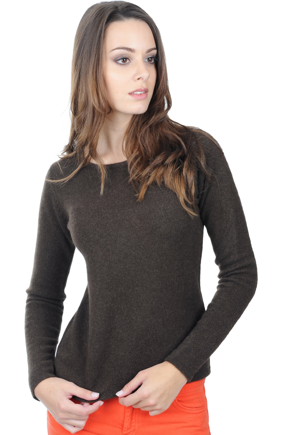 YakLine in yak donna - marrone naturale - Mahogany