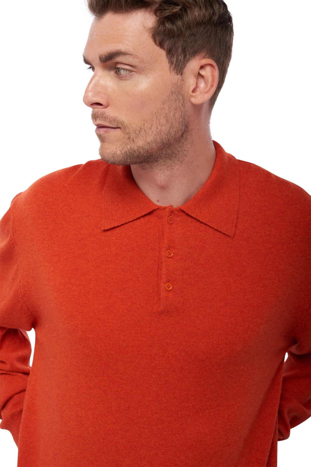 Alexandre in cashmere uomo - paprika - Mahogany