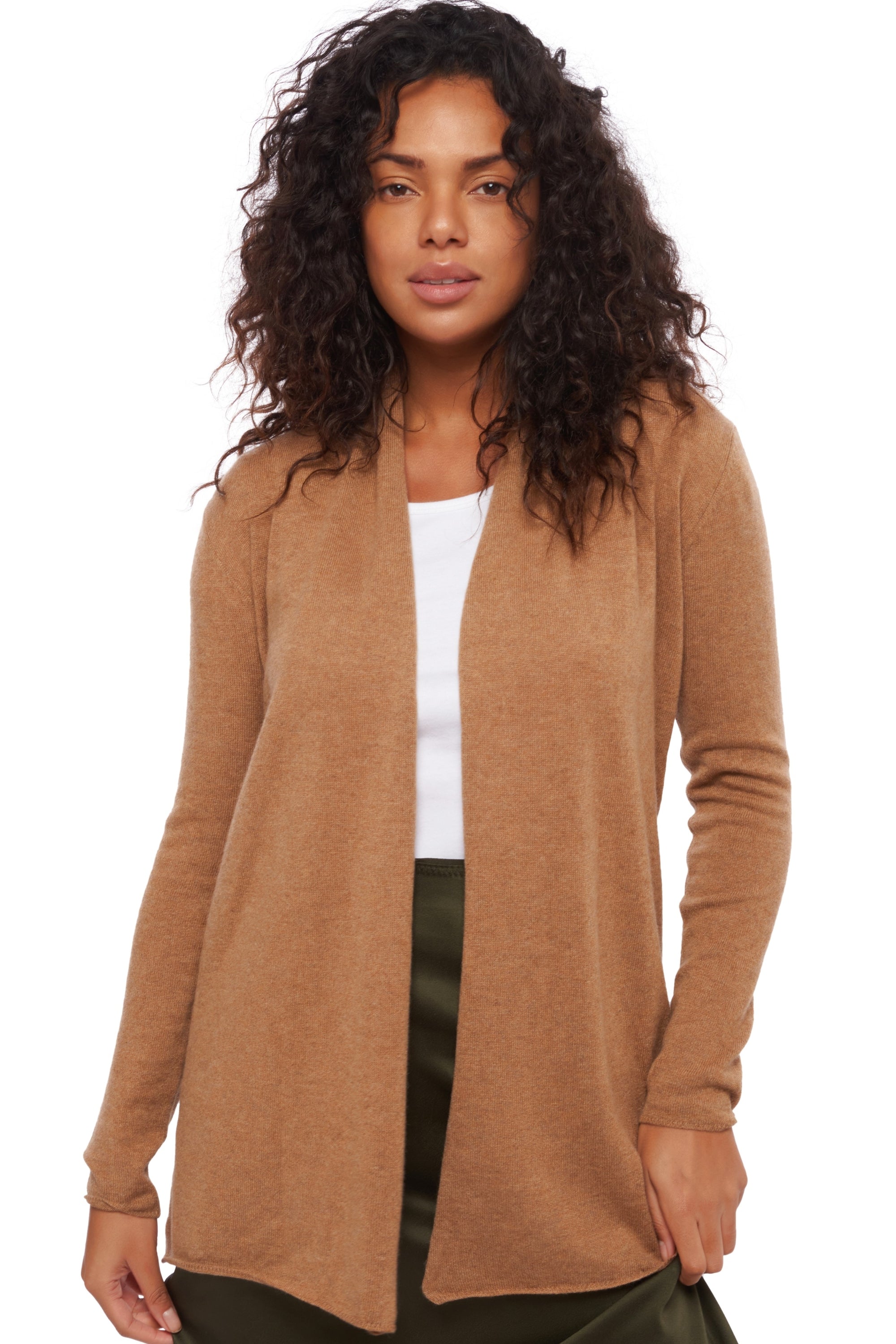 Pucci in cashmere donna - cammello chiné - Mahogany