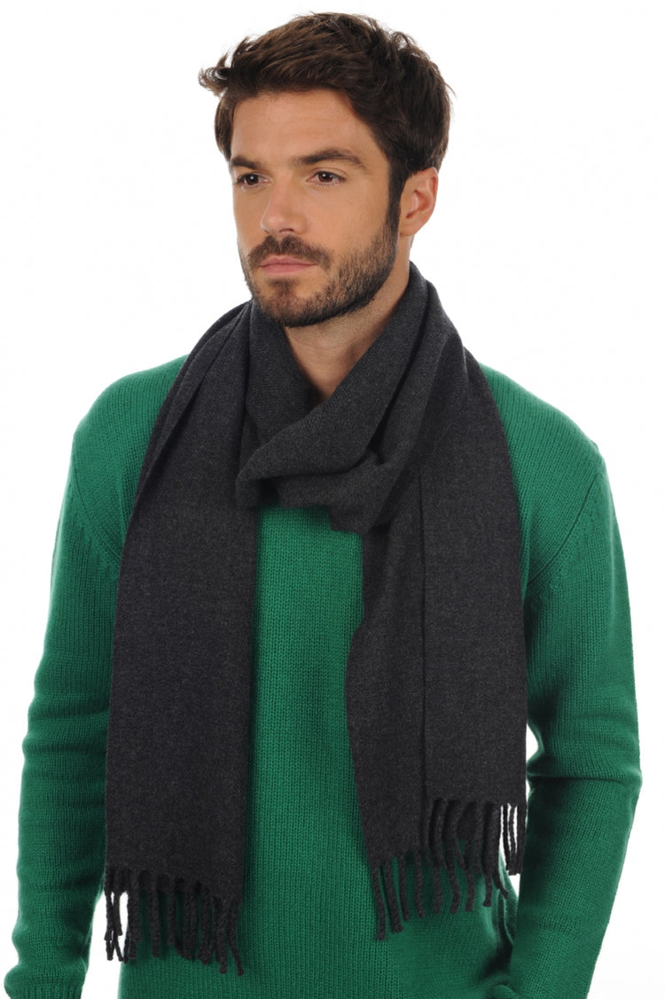 Zak200 in cashmere uomo - antracite melange - Mahogany