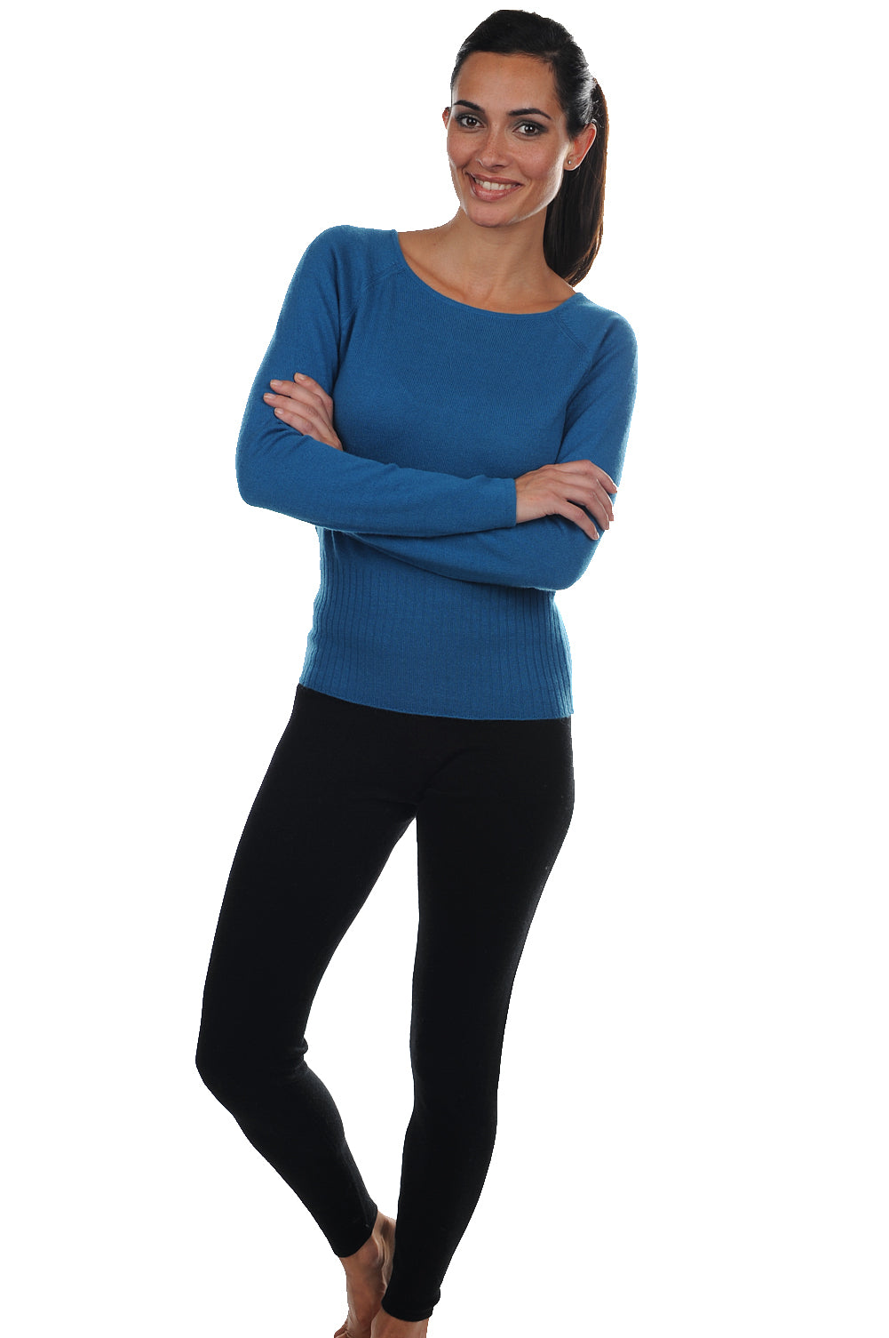 Xelina in cashmere donna - nero - Mahogany