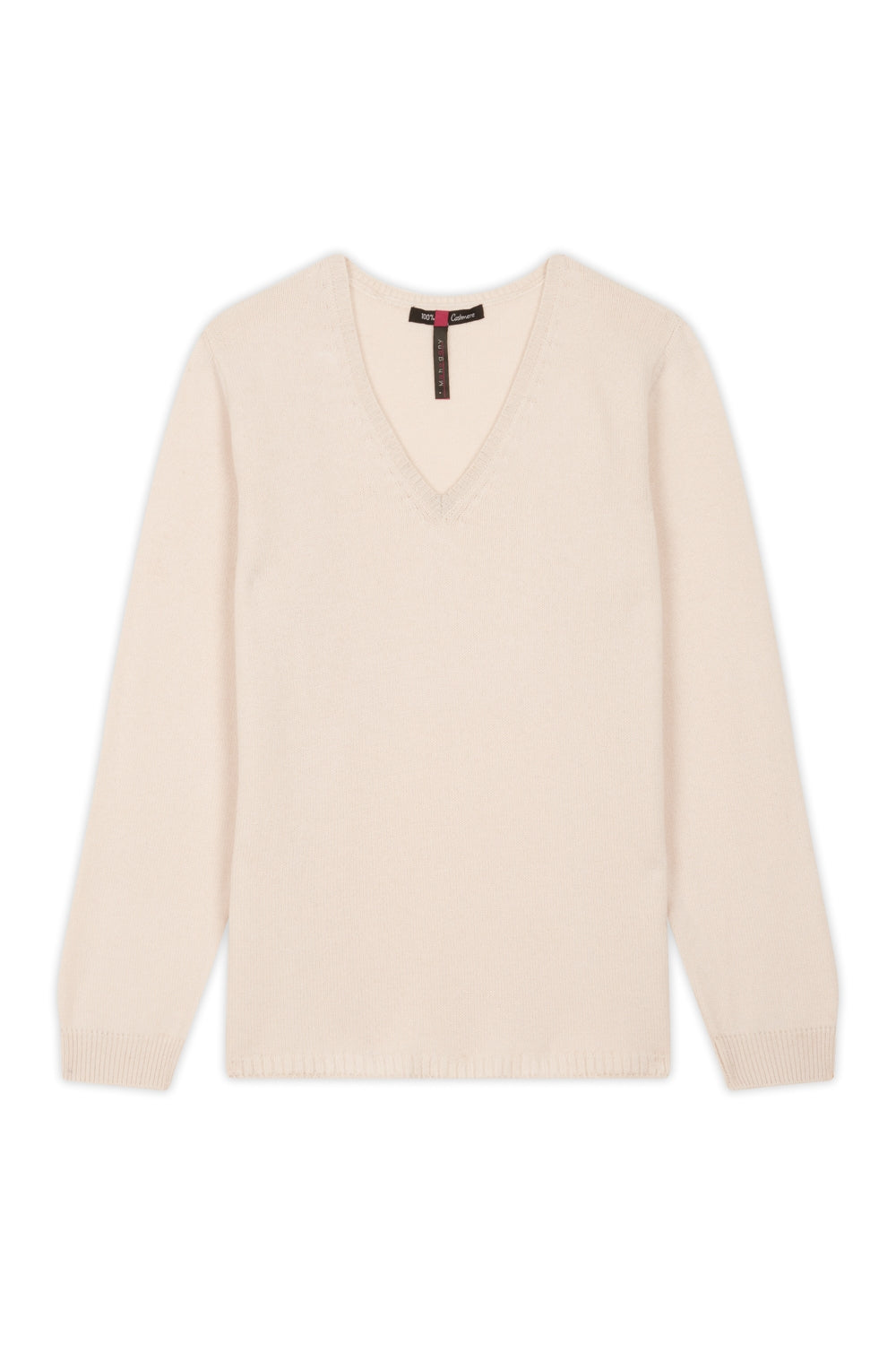 Erine 4F in cashmere donna - bianco avorio - Mahogany