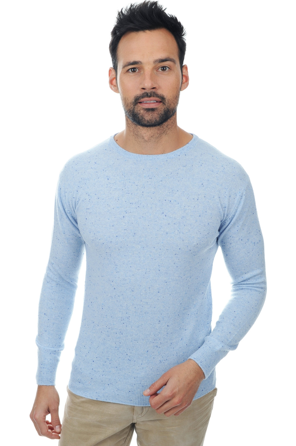 Nestor in cashmere uomo - blu chiaro - Mahogany