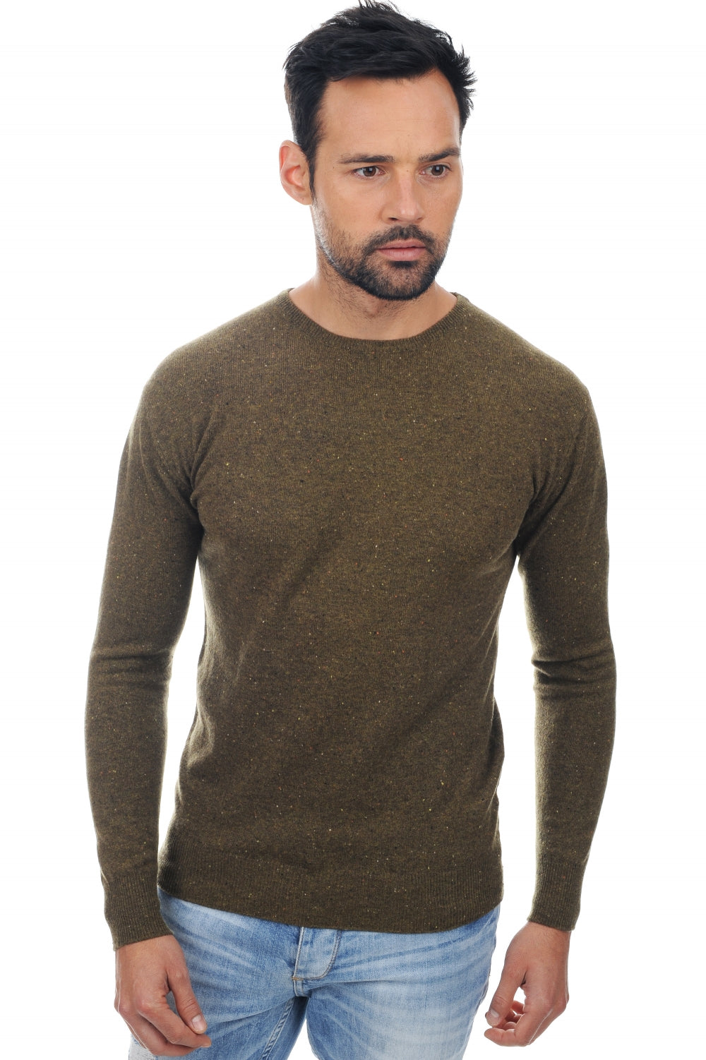 Nestor in cashmere uomo - verde militare - Mahogany