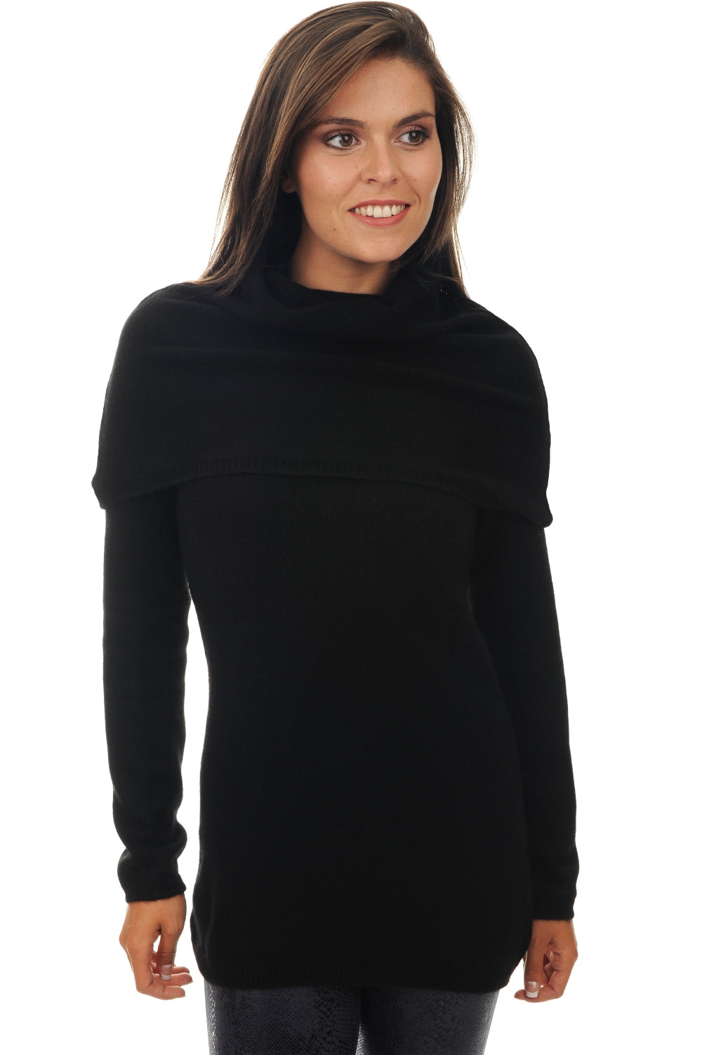 Yness in yak donna - nero - Mahogany