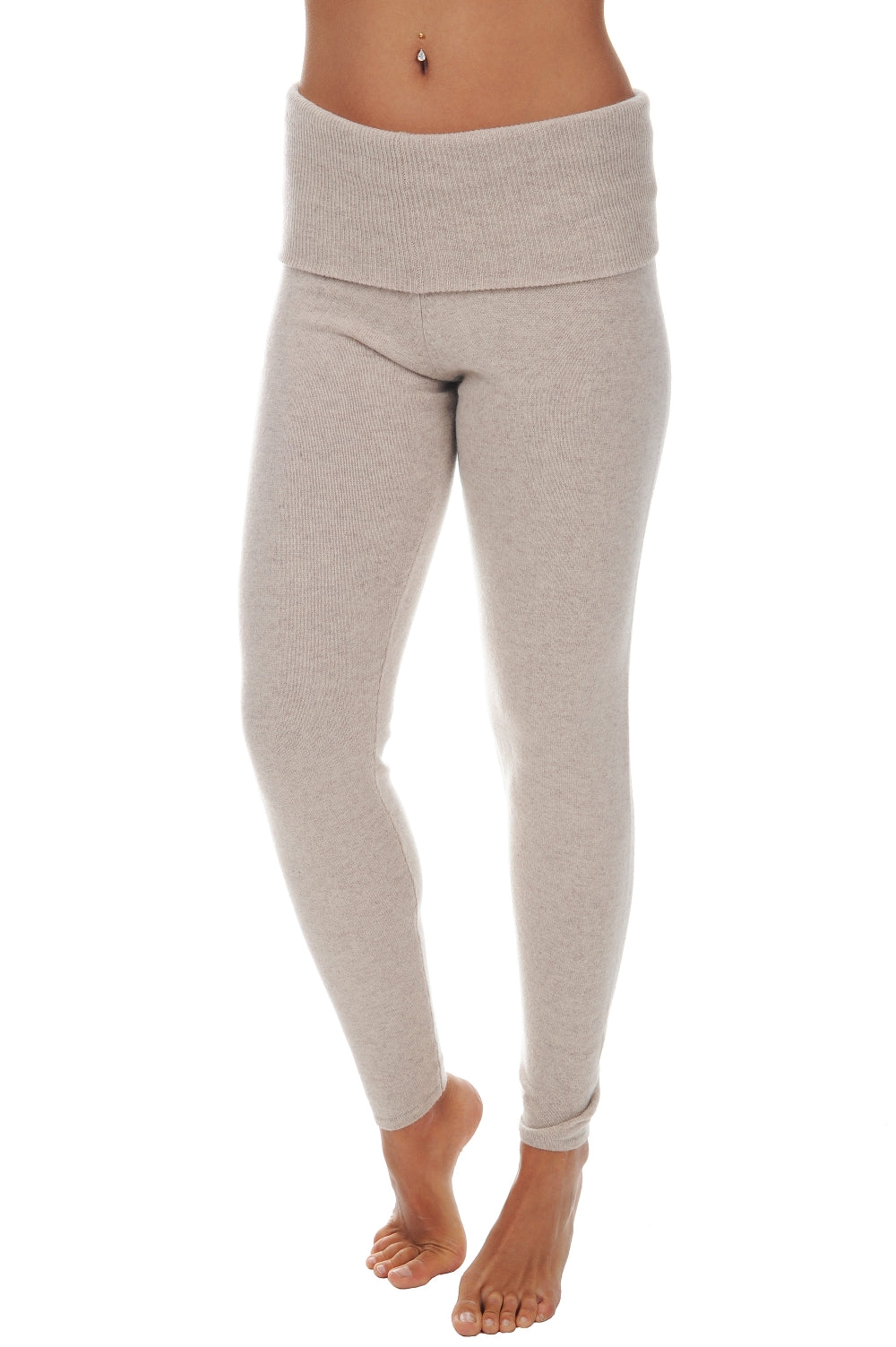 Shirley in cashmere donna - beige intramontabile - Mahogany