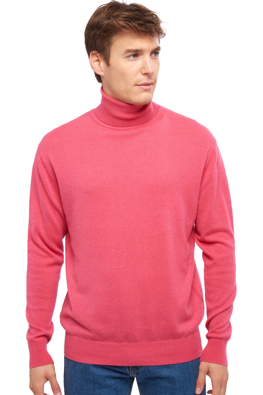 Edgar in cashmere uomo - rosa shocking - Mahogany