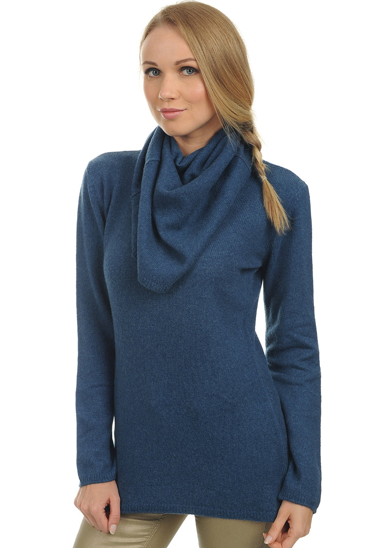 Yness in yak donna - blu stellare - Mahogany