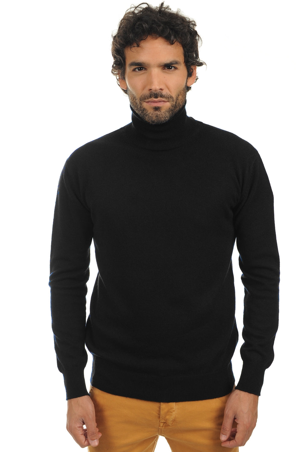 Preston in cashmere uomo - nero - Mahogany