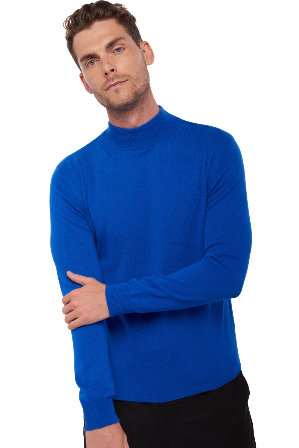 Frederic in cashmere uomo - blu lapislazzuli - Mahogany