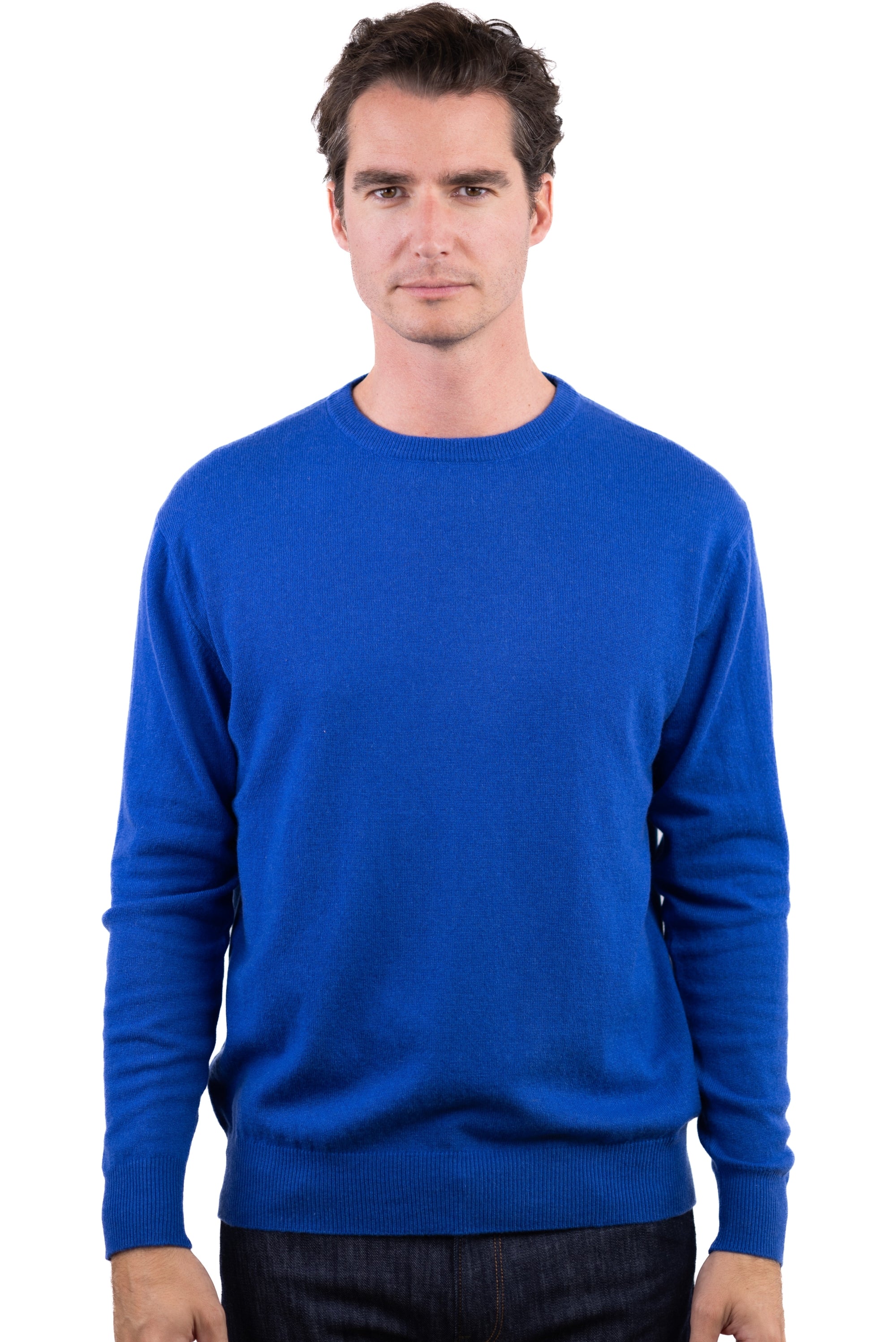 Nestor in cashmere uomo - blu lapislazzuli - Mahogany