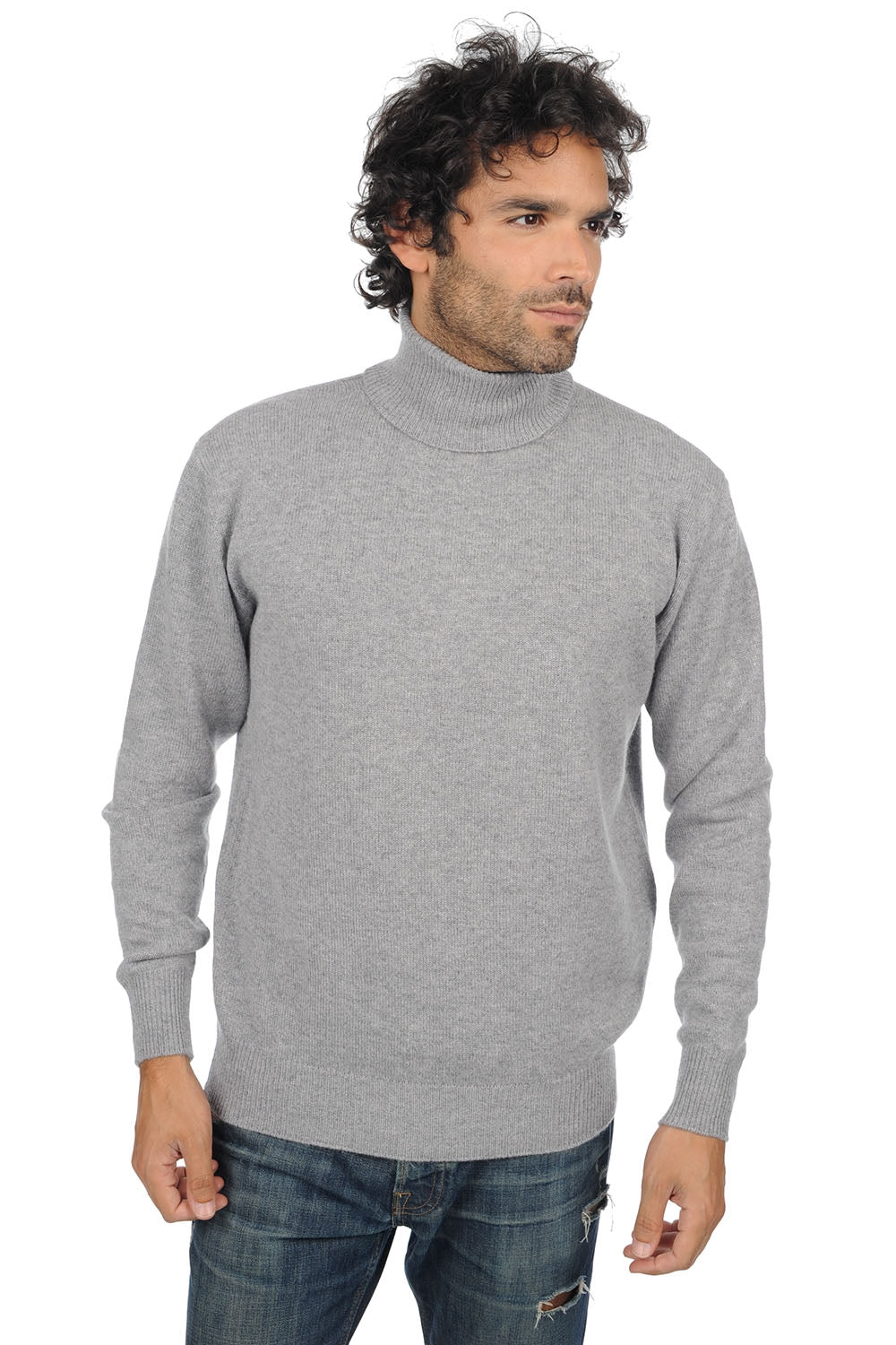 Edgar 4F in cashmere uomo - turtledove - Mahogany