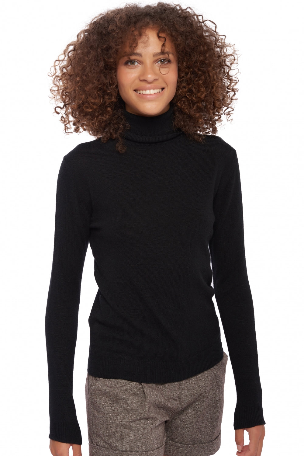 Tale in cashmere donna - nero - Mahogany