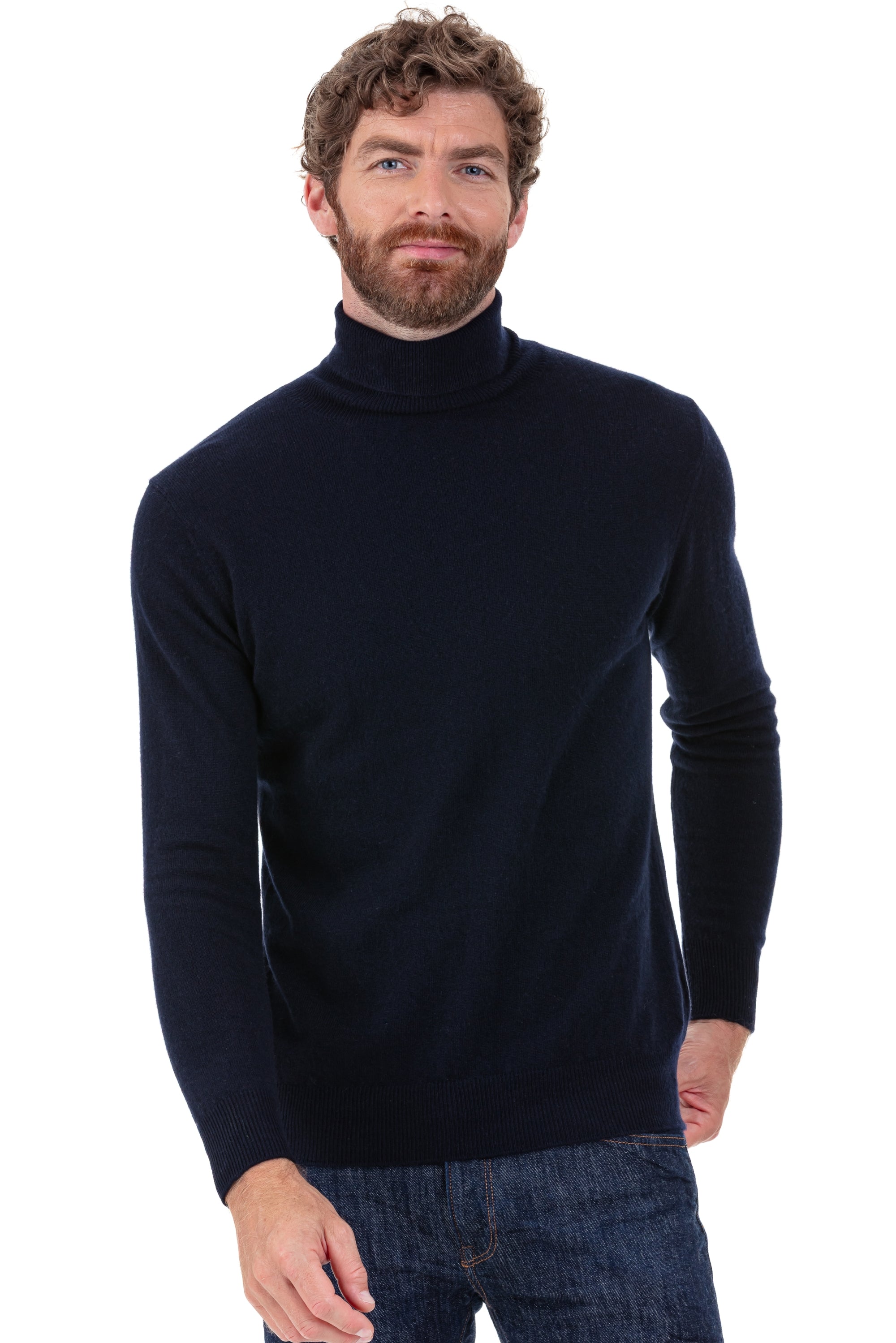 Tarry in cashmere uomo - blu marino scuro - Mahogany