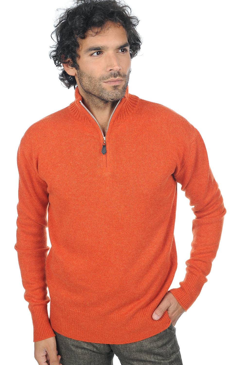 Donovan in cashmere uomo - paprika - Mahogany
