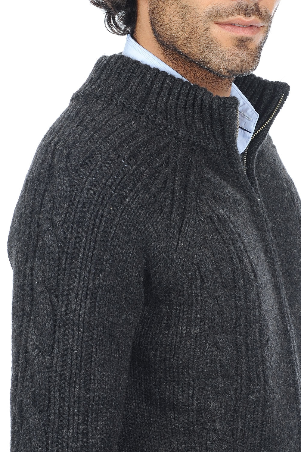 Thais en chameau homme - Vue 2 - anthracite - Mahogany