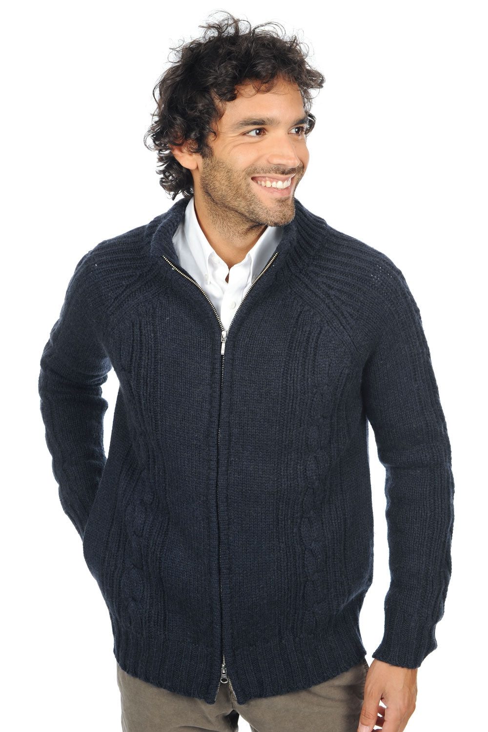 Thais in cammello uomo - blu marino - Mahogany