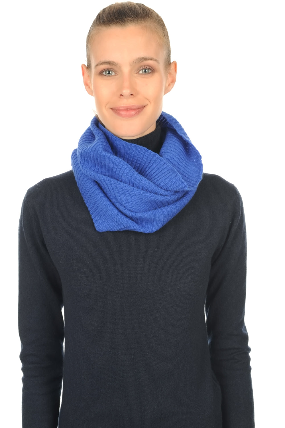 Cerise in cashmere donna - blu lapislazzuli - Mahogany